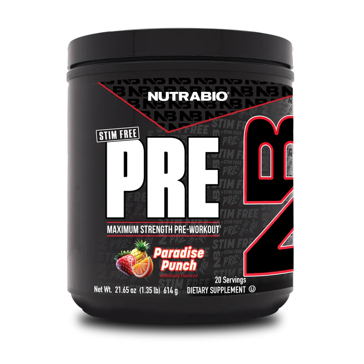 NutraBio Pre Stim-Free
