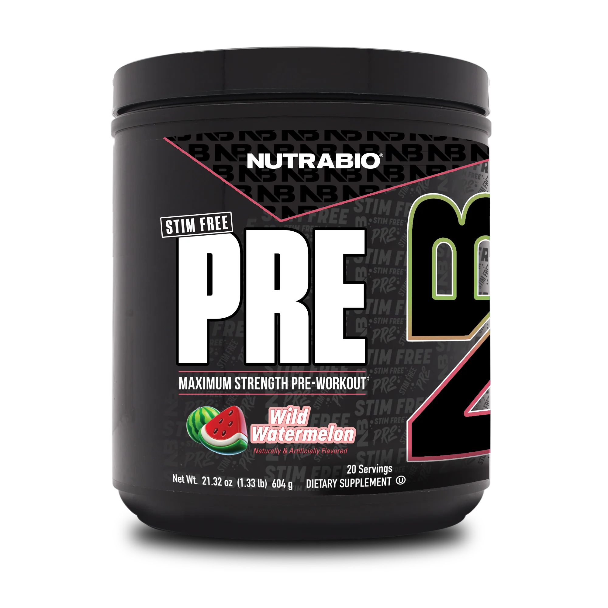 NutraBio Pre Stim-Free
