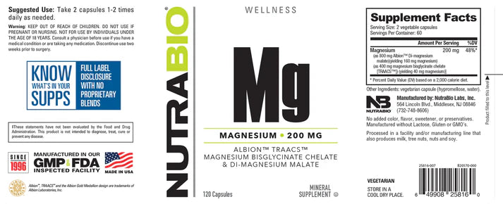 Magnesium 120 count